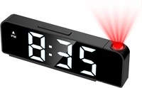 7.9 Projection Alarm Clock with Date & Temp