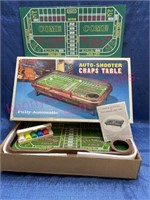 Vintage Auto-shooter Craps Table game