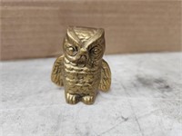 Brass Owl Decor