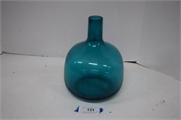 Blue Glass Vase/Jar