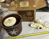 electric ice cream maker