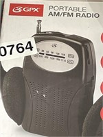 GPX PORTABLE RADIO RETAIL $20