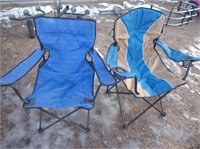 (2) Folding Camp Chairs