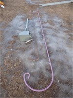 (2) Shepherd Hooks, Antenna Rotor