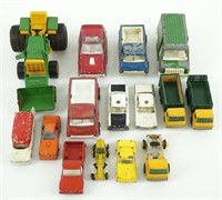 (15) 60s & 70s Tonka & Tootsie Toys Vehicles