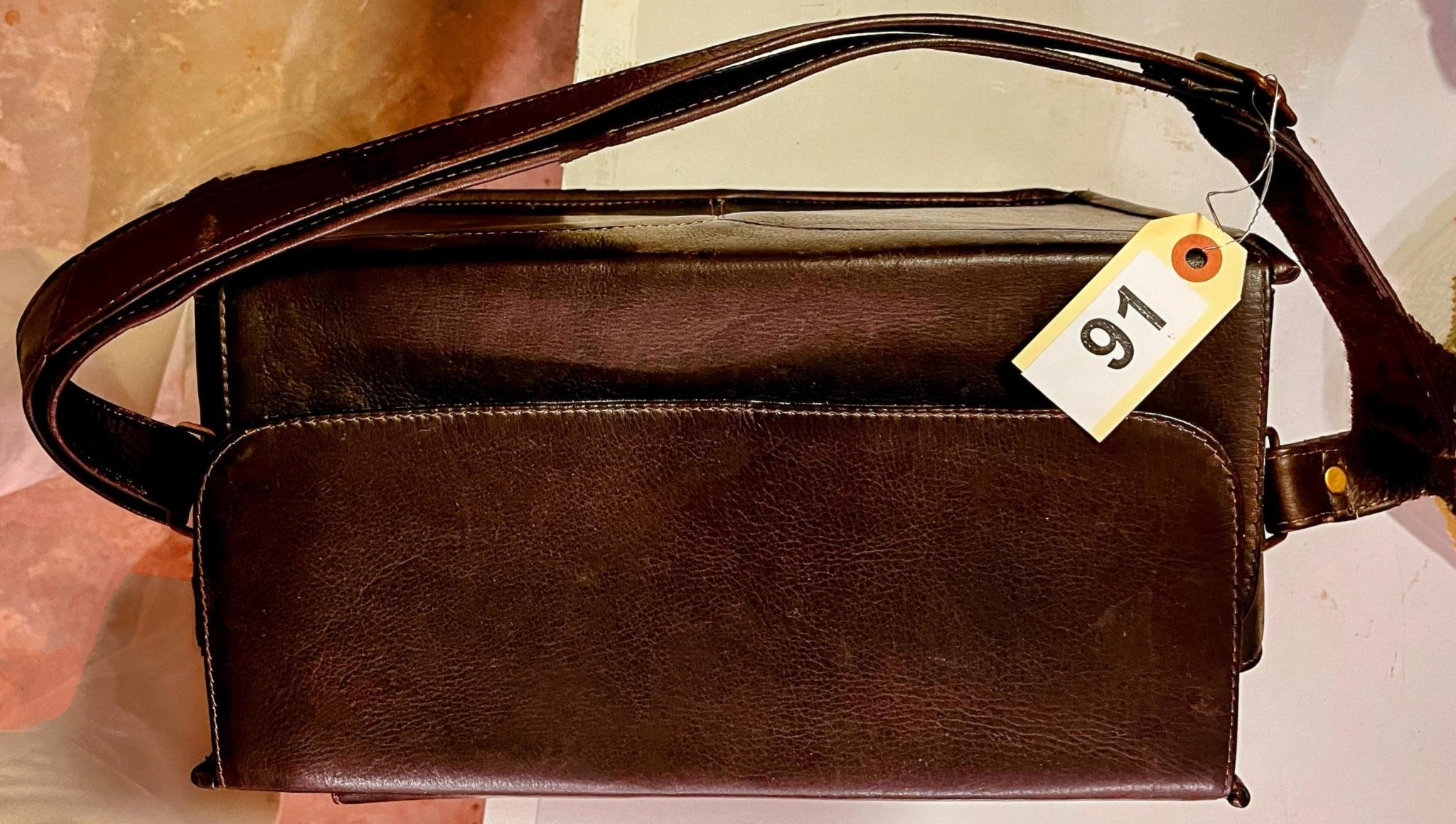 Leather Ammunition Carrying Case