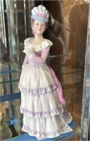 Homco Porcelain Victorian Lady