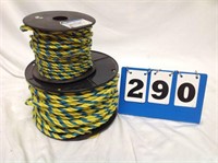2 SPOOLS IDEAL PULL ROPE-1/4" AND 3/8"