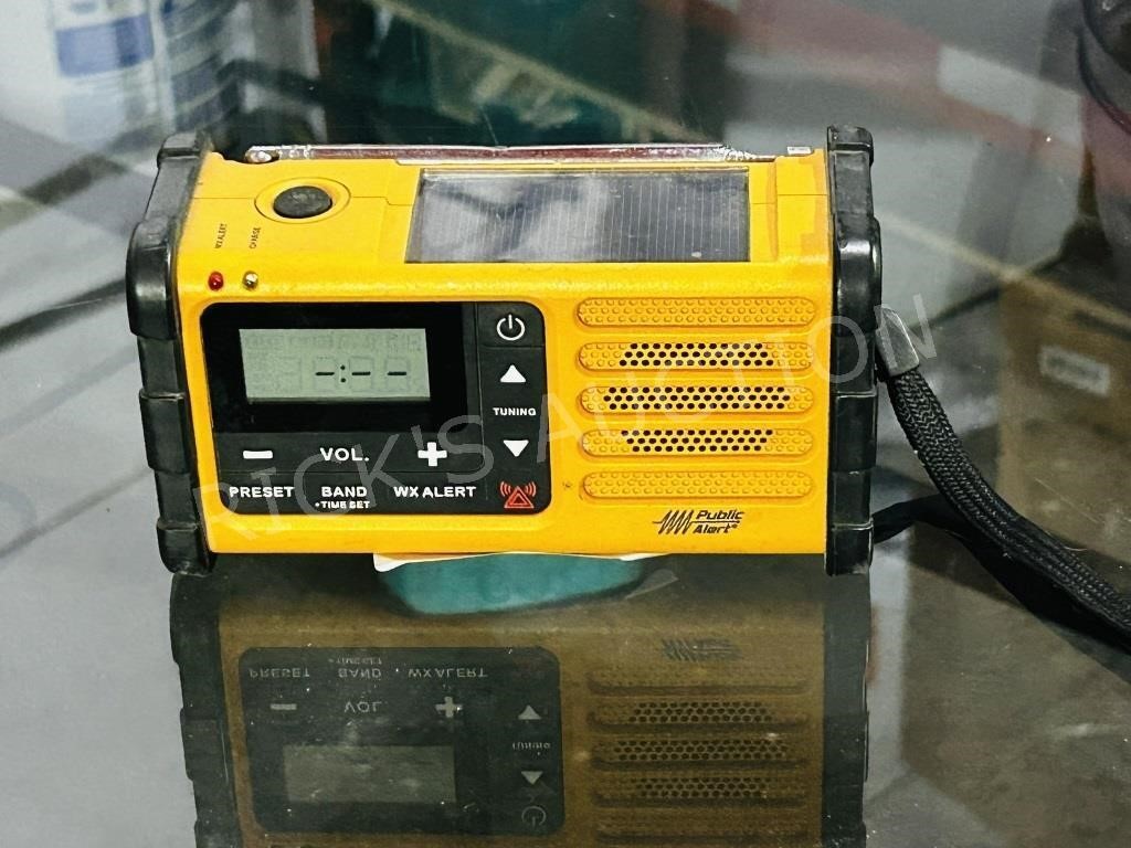 Sangean AM/ FM/ WX multi power radio