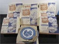 *Large Lot of NEW Imperial Blue Dinnerware in