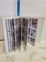 Binder of hockey cards 24 pages