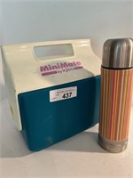 Mini Mate Igloo Cooler and Thermos