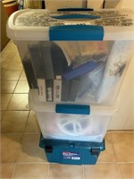 3 pcs 2Tubs of Taped Sports Games & Home Movies