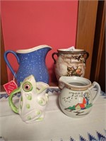 Mixed pottery & China vases, pots, or planter