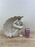 garden sleeping angel figurine