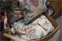 Floral Curtains & Pillows