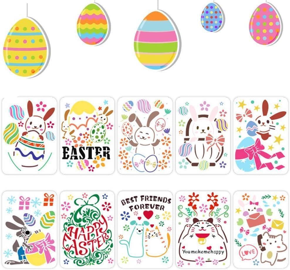 Easter Painting Stencil Set x6