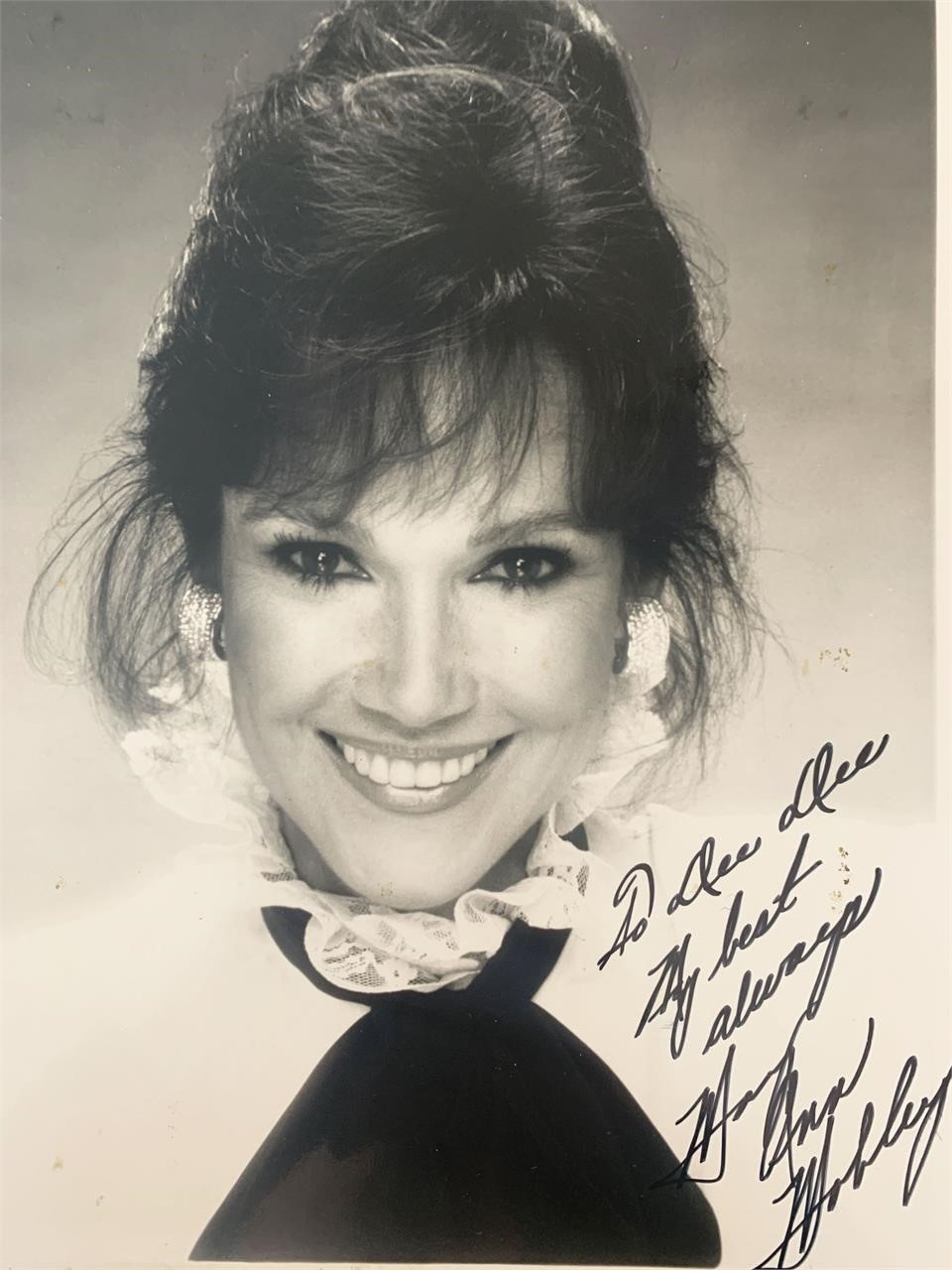 Mary Ann Mobley signed photo