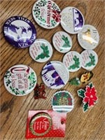 Christmas Pins etc