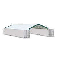 TMG-ST3040C 30'x40' Peaked Roof Container Shelter
