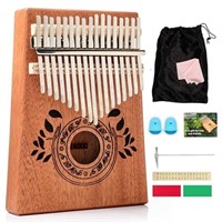 UNOKKI Kalimba 17 Key Thumb Piano, Portable