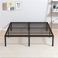 14 Inch Metal Bed Frame Queen Size