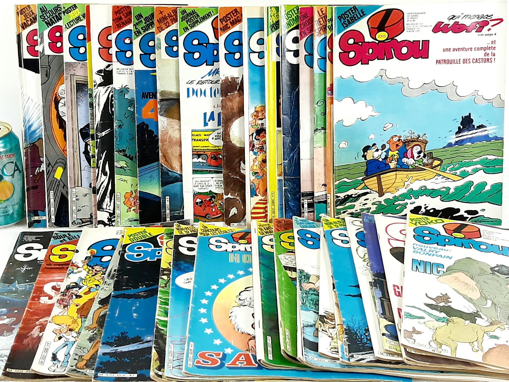 36 B.D. SPIROU #2203 à #2241