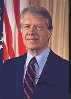 Jimmy Carter signed photo