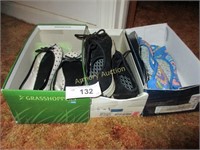 3 boxes of shoes- polka dot basic edition, black