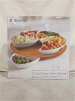 B.s. Smith Lazy Susan Swirl Server