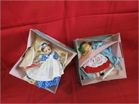 (2)Madame Alexander dolls w/boxes. Vintage