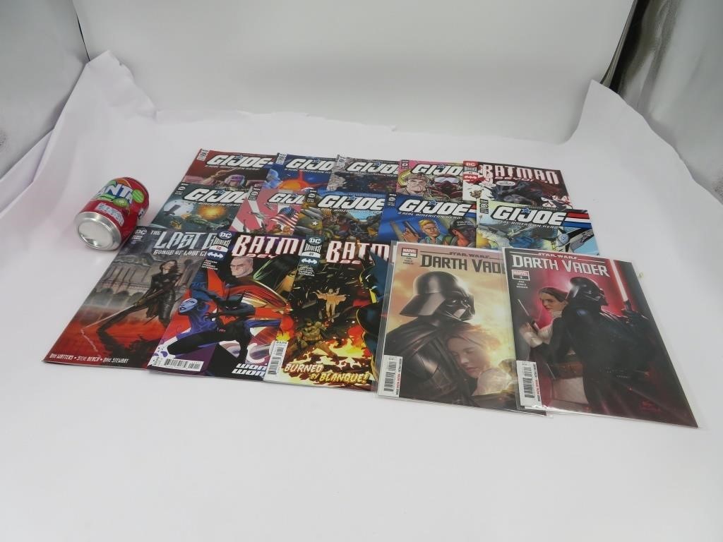 15 comic books dont G.I. Joe