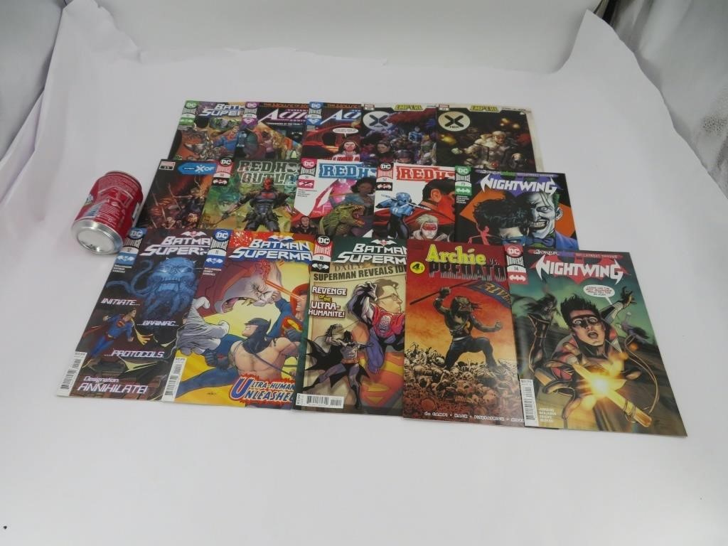 15 comic books dont Night Wing