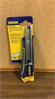 Irwin utility knife with 18 mm snap blades new