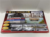 Amtrak Rail Traveler HO Scale With Box