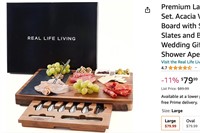 Premium Large Charcuterie Board Gift Set