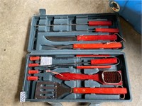 BBQ set with case