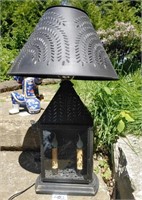 Toleware Electric Lamp 25 x 15"