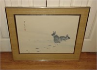 Asian Rabbit Art Print