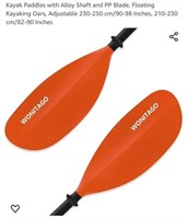 MSRP $37 Kayak Paddles