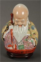 Chinese Porcelain Figure of Shou Lao,