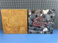 2X DOUBLE LP CHICAGO RECORD ALBUMS VINTAGE