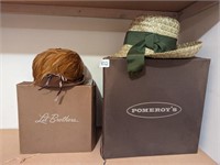 2 Vintage Ladies Hats in Boxes