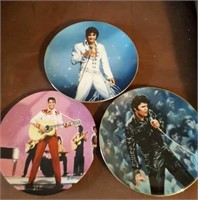Elvis collector plates, 68 Comeback Special