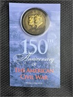 150th Ann. OF The Civil War Token