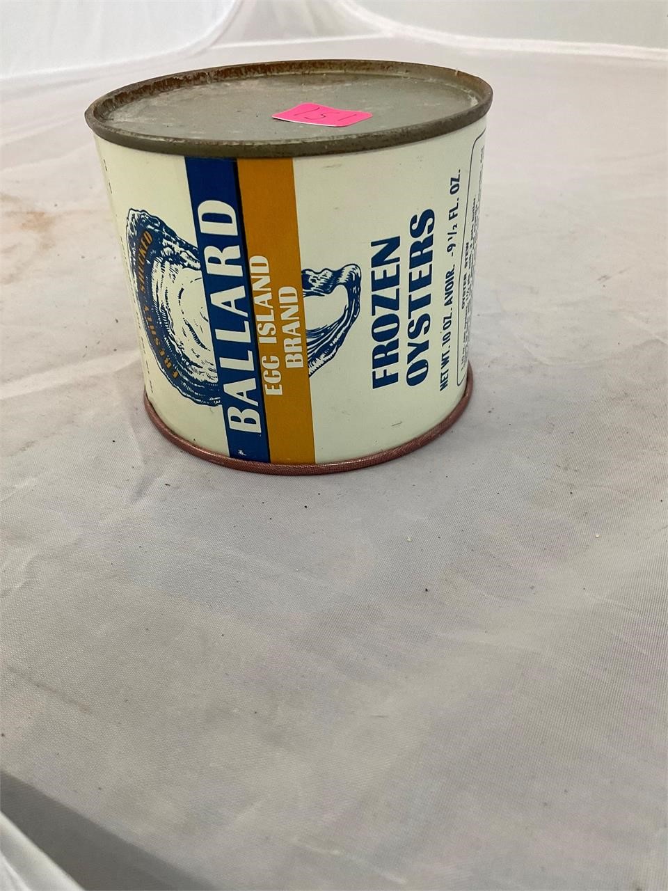 Ballard Egg Island Irvington VA 12oz Oyster Can