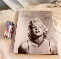 Livre d'archives Marilyn Monroe, dans son coffre,