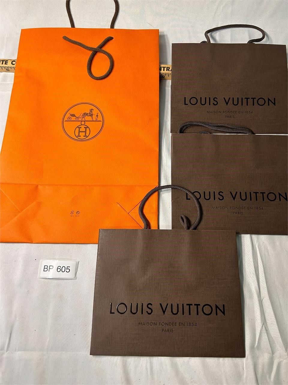 Hermes & Louis Vuitton Small Shopping Bags (4)