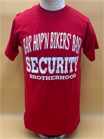 8th Annual Bar Hop’N Biker Bash Security Shirt