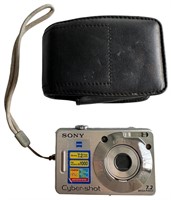 Sony CyberShot Camera & Case